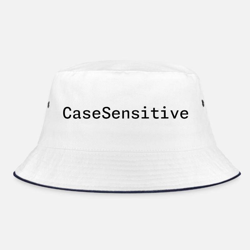 CaseSensitive Developer Humor Bucket Hat