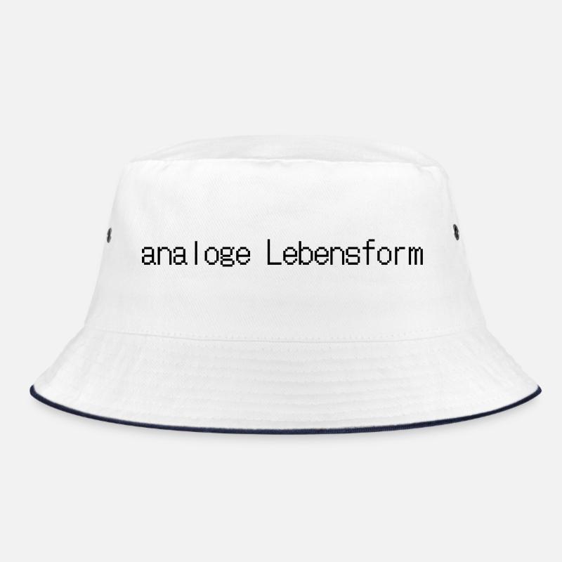 analoge Lebensform Bucket Hat