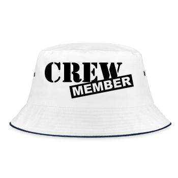 Crew Member - Bob - blanc/marine - Devant