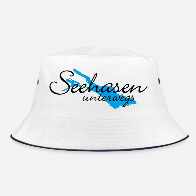 Seehasen vom Bodensee unterwegs Bucket Hat
