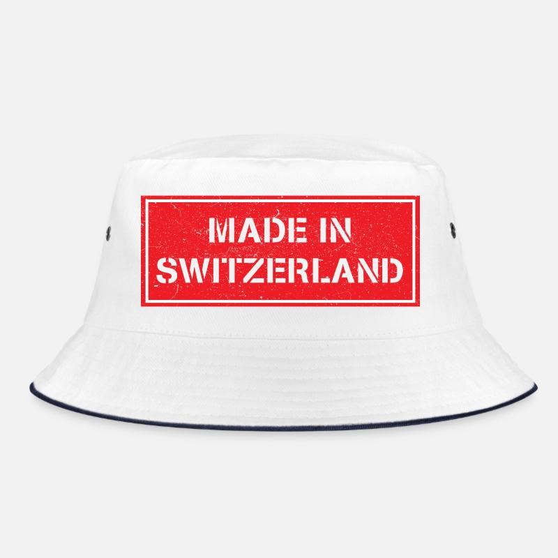 Made in Switzerland Bucket Hat
