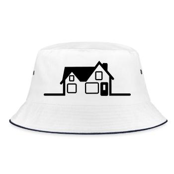 Logo de la maison - Bob - blanc/marine - Devant