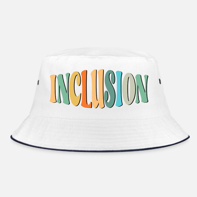 INCLUSION LETTERING - DIVERSITY - EQUALITY Bucket Hat