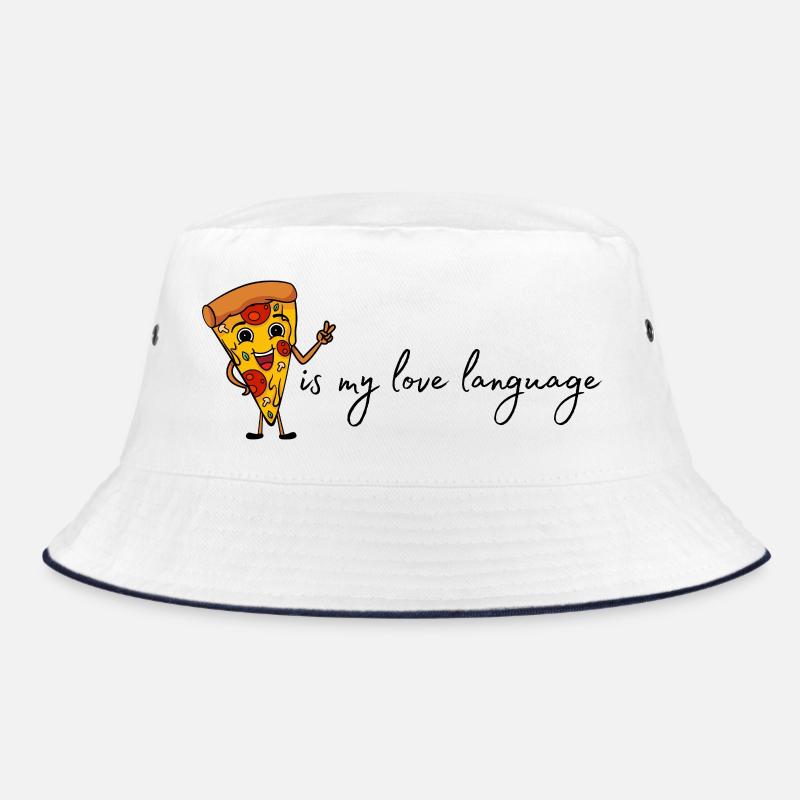 Pizza - Bob - blanc/marine