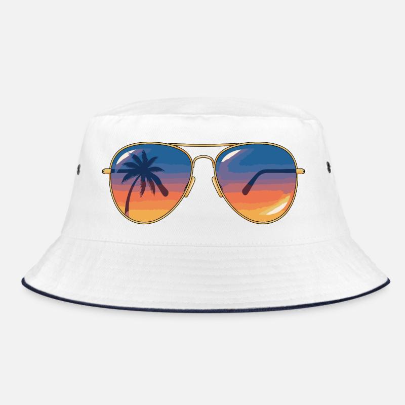 Sonnenbrille Sunset Palm Bucket Hat