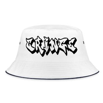 Vicarious embarrassment - Bucket Hat - white/navy - Front