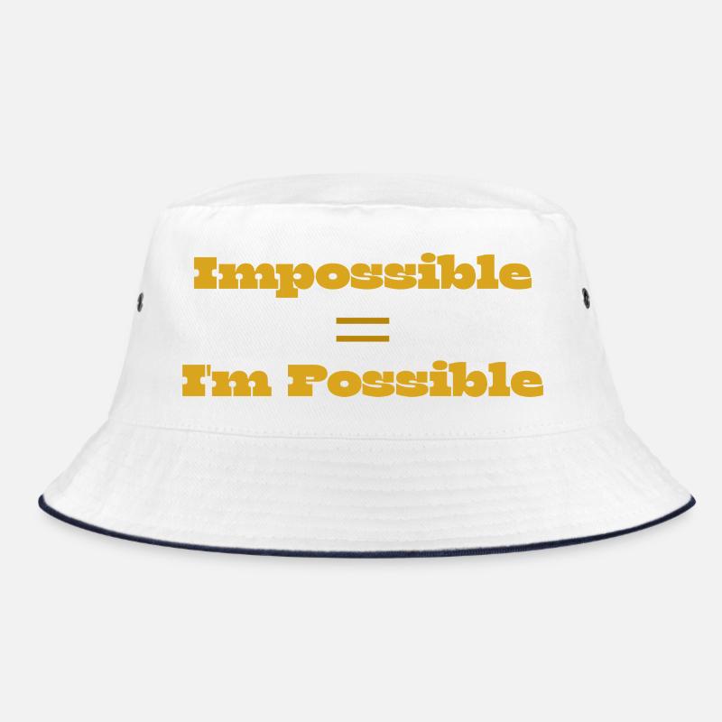 Konstruktionsdaten fehlen - Bucket Hat - Weiß/Navy
