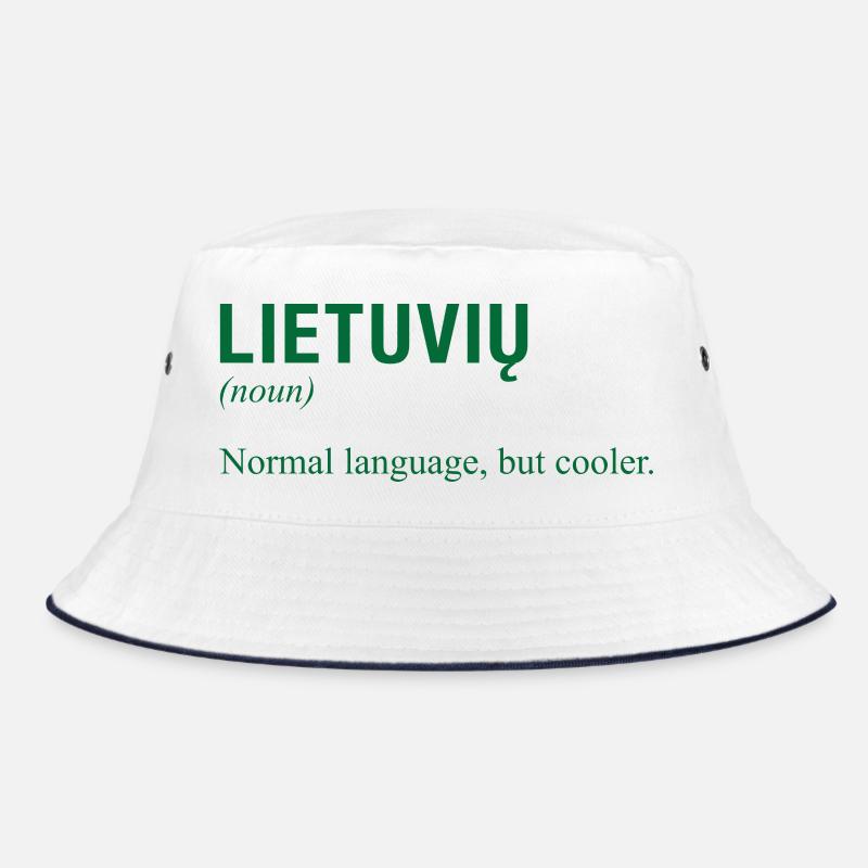 Lithuanian language Lithuania Bucket Hat