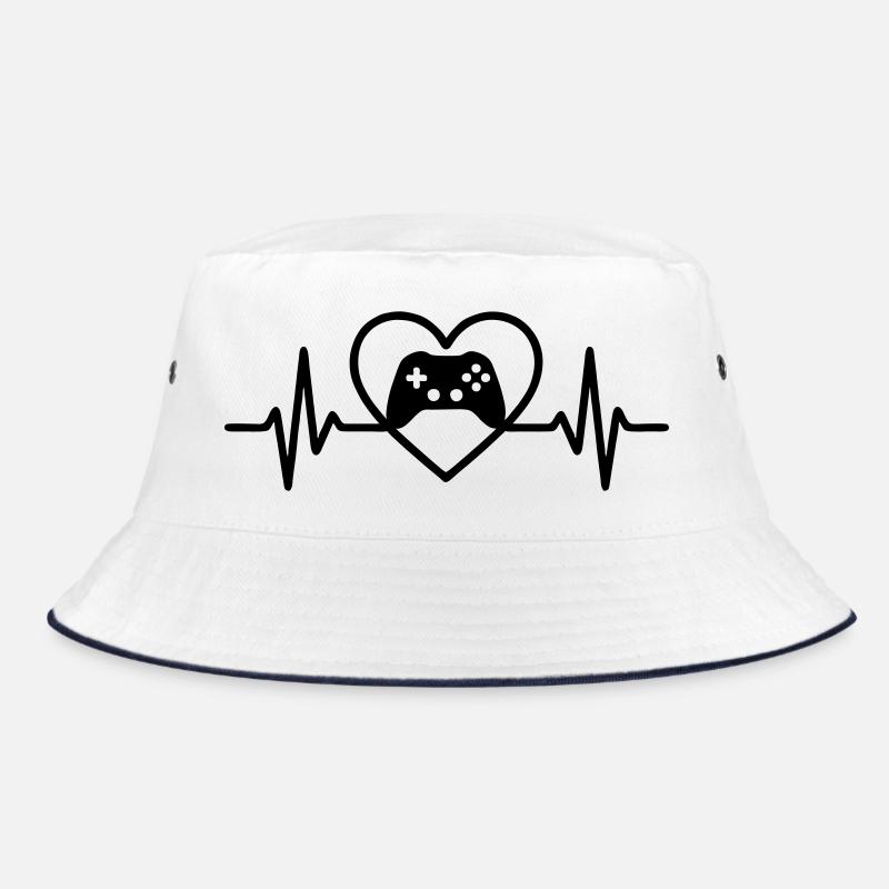 Heart Gaming – Controller Style Gamer Bucket Hat