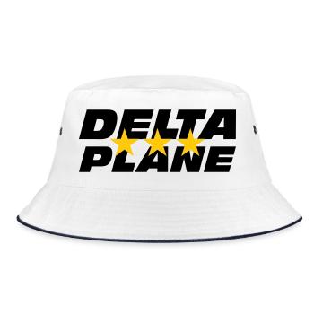 Logo Delta Plane Étoiles d'Excellence - Bob - blanc/marine - Devant