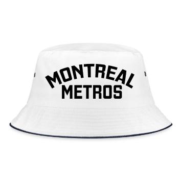 Montreal Metros - Bucket Hat - white/navy - Front