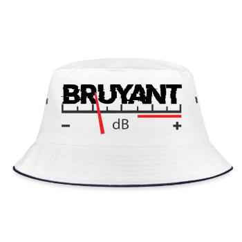 Noisy - Bucket Hat - white/navy - Front