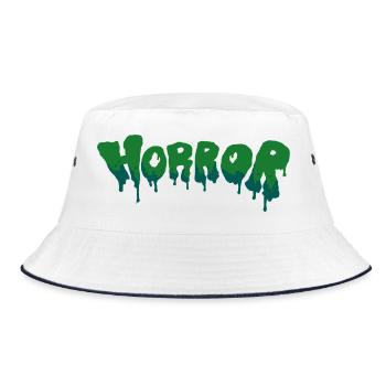 Horreur Gouttes Bleu-Vert - Bob - blanc/marine - Devant