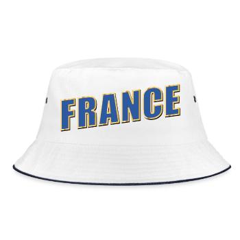 France - Bob - blanc/marine - Devant