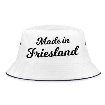 Die Friesen kommen - Bucket Hat - Weiß/Navy - Vorne