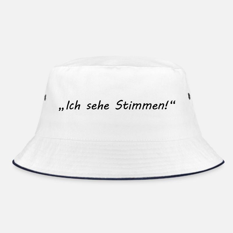 ich sehe stimmen - psycho Bucket Hat