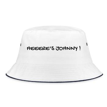 Cinema / Film / Zitat / TV-Serie - Bucket Hat - Weiß/Navy - Vorne