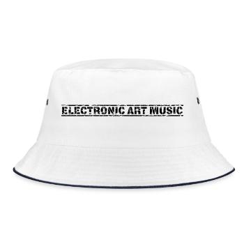 Musique d’art électronique - Bob - blanc/marine - Devant