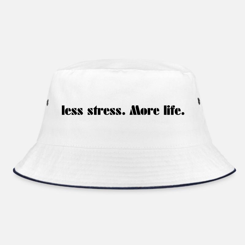 Moins de stress. Plus de vie. - Bob - blanc/marine