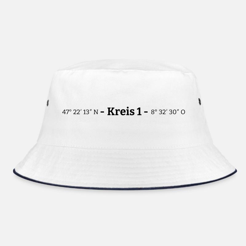 Coordinates District 1 Zurich Bucket Hat