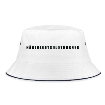 Härzbluetsolothurn Canton of Solothurn - Bucket Hat - white/navy - Front