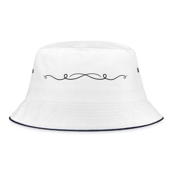 Gamme d’ornements - Bob - blanc/marine - Devant