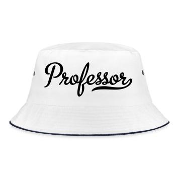 professeur - Bob - blanc/marine - Devant