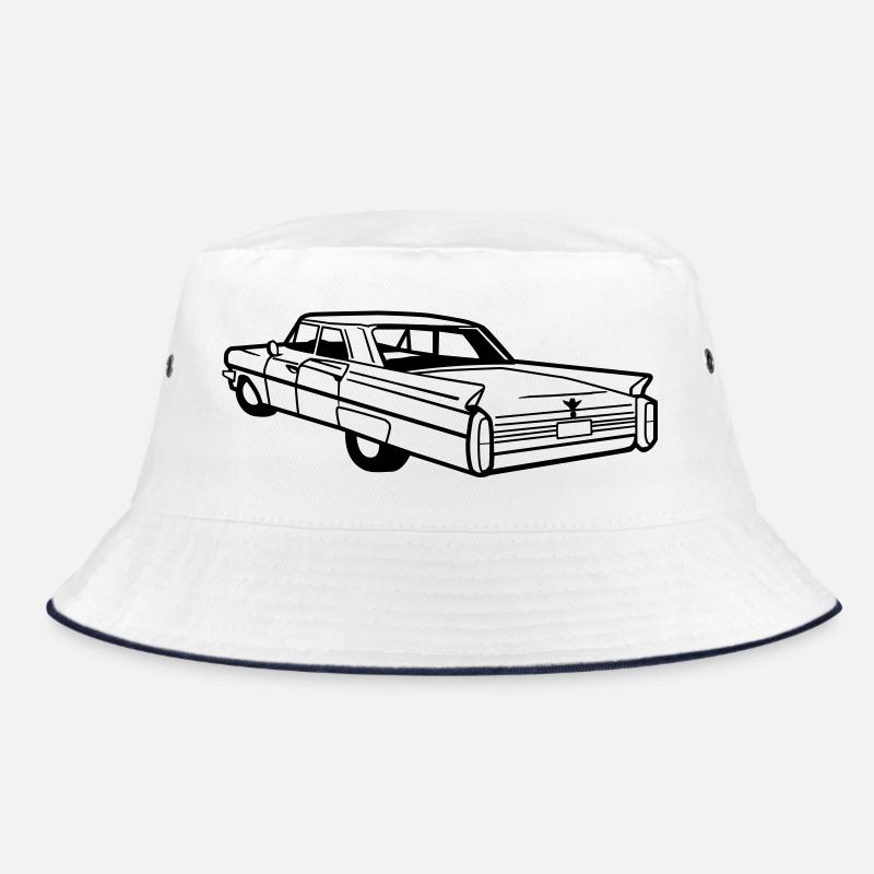 Caddy Vektor - Oldtimer, Low Rider Bucket Hat