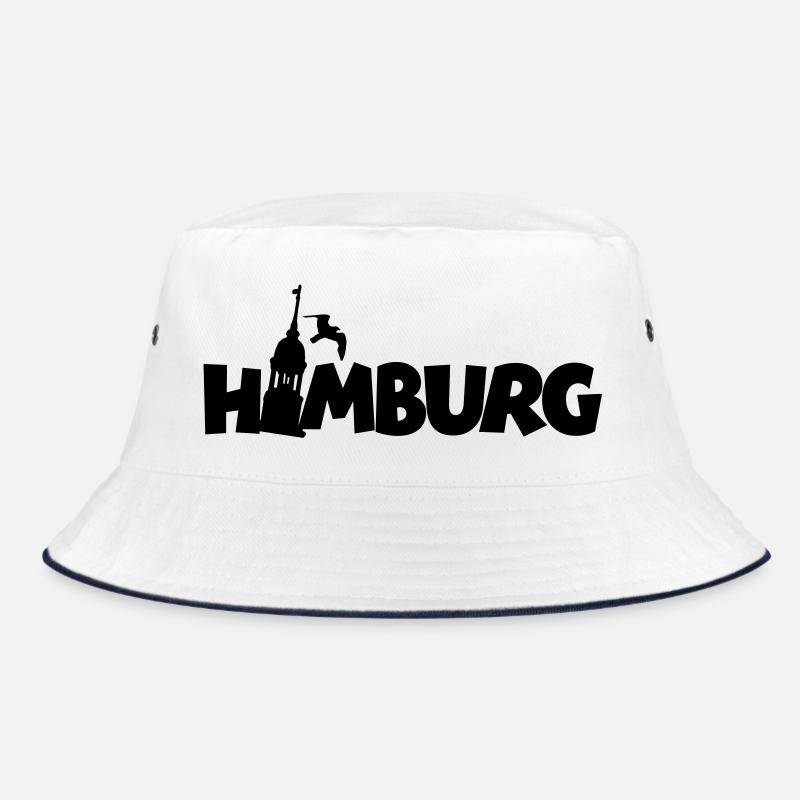 Hamburg am Hamburger Hafen Bucket Hat