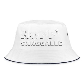 Hopp Sanggalle Cult Dicton - 3D en relief - Bob - blanc/marine - Devant