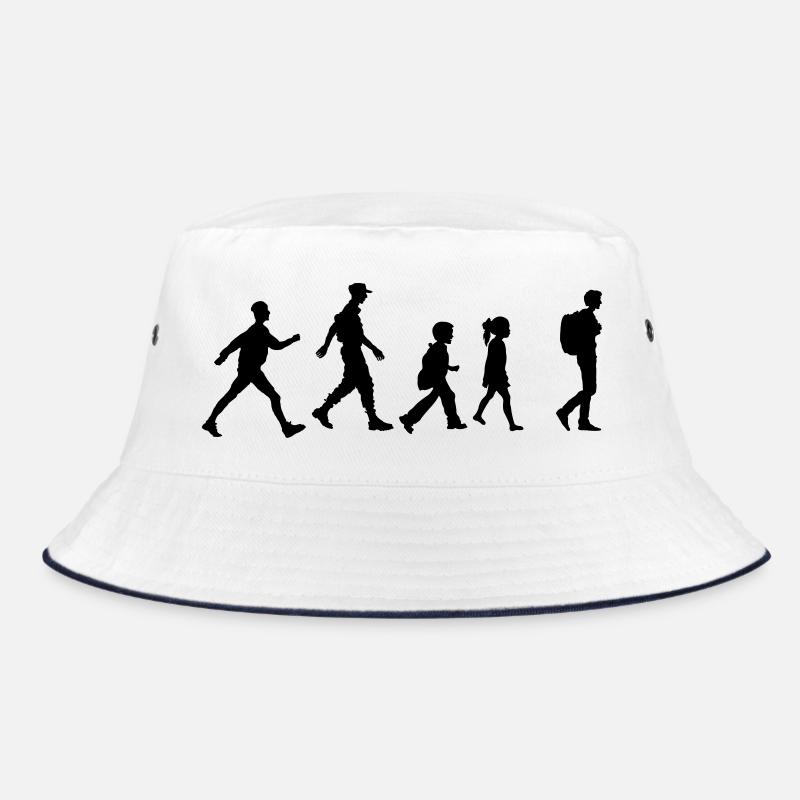 Groupe de marche logovan club de groupe de marche - Bob - blanc/marine
