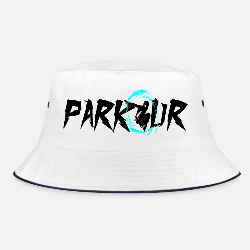Parkour - Bob - blanc/marine