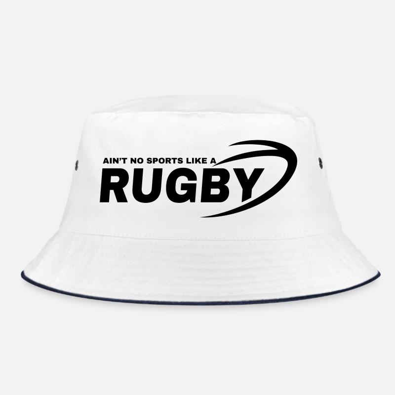 | DE RUGBY PAS DE SPORT COMME LE RUGBY - Bob - blanc/marine