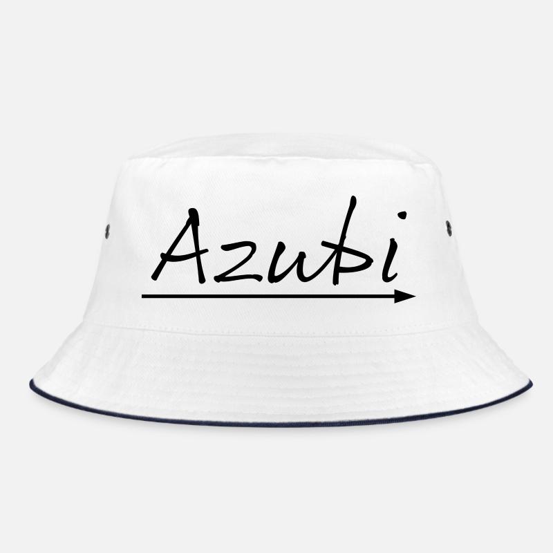 Design Azubi arrow schwarz Bucket Hat