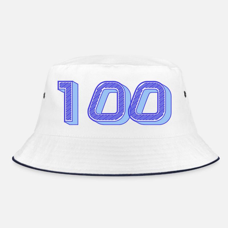 100. 100 JAHRE. 100-JÄHRIGES JUBILÄUM. GEBURTSTAG 100 Bucket Hat