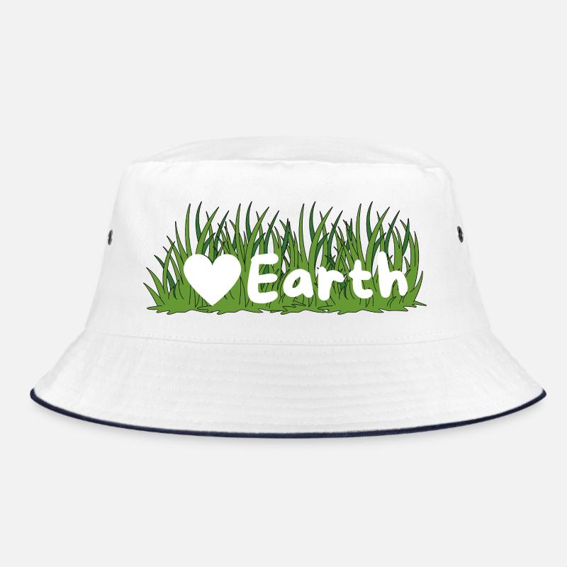 Nous aimons la planète terre herbe verte Bob