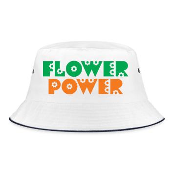 Fleur Enfant Hippie - Bob - blanc/marine - Devant
