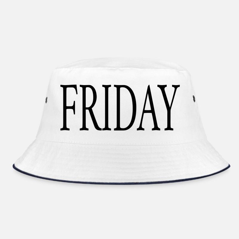 Friday Freitag Wochenende Bucket Hat