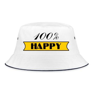 anniversary. Anniversary Decade. humor. funny - Bucket Hat - white/navy - Front