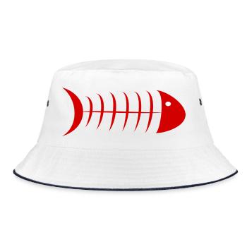 anniversary. Anniversary Decade. humor. funny - Bucket Hat - white/navy - Front