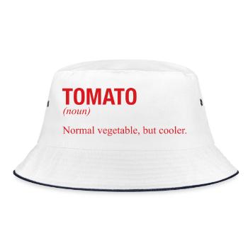 TOMATO Tomate - Bob - blanc/marine - Devant