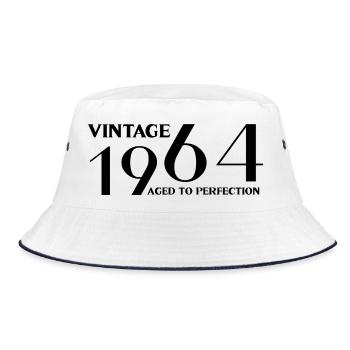 Vintage 1964 aged to perfection - Bob - blanc/marine - Devant