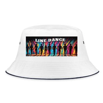 Danse en ligne danse de groupe - Bob - blanc/marine - Devant