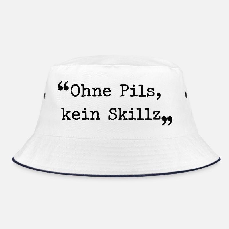Ruhrpott dialect without pilsner, no Skillz Ruhr area Bucket Hat