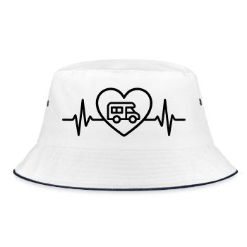 RV Heart Vanlife Voyage - Bob - blanc/marine - Devant