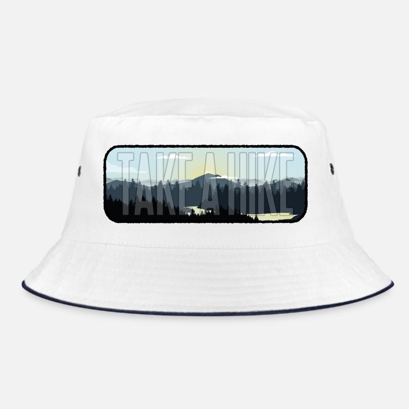 Walking in Nature - Take A Hike Bucket Hat