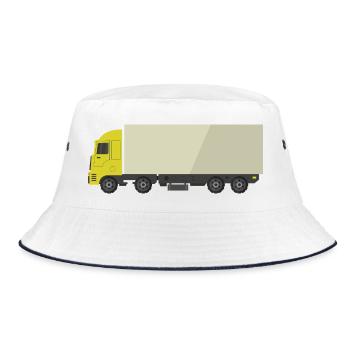 Truck - Bucket Hat - white/navy - Front