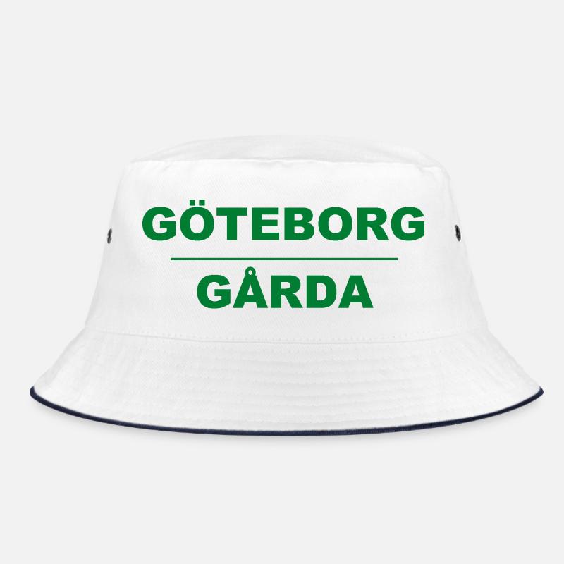 Göteborg Gårda – Green-black design Bucket Hat