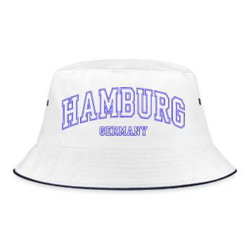 Collège de Design de Hambourg, Allemagne - Bob - blanc/marine - Devant