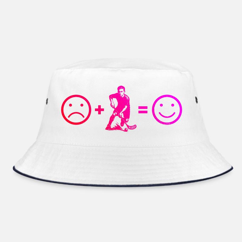 Floorball motif with recognition value Bucket Hat
